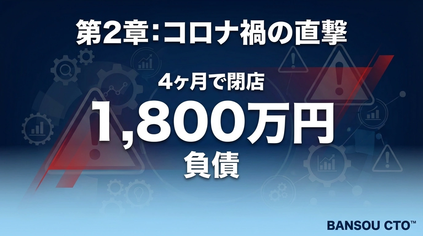 第2章:コロナ禍の直撃 ── わずか4ヶ月で閉店